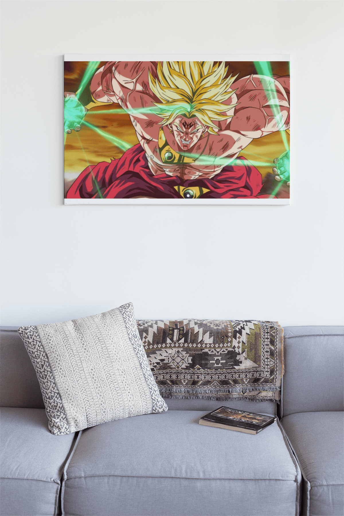 Pack Dragon Ball Z para Cuadros 40x60 cm | PNG + PSD | Goku, Vegeta y Super Saiyan