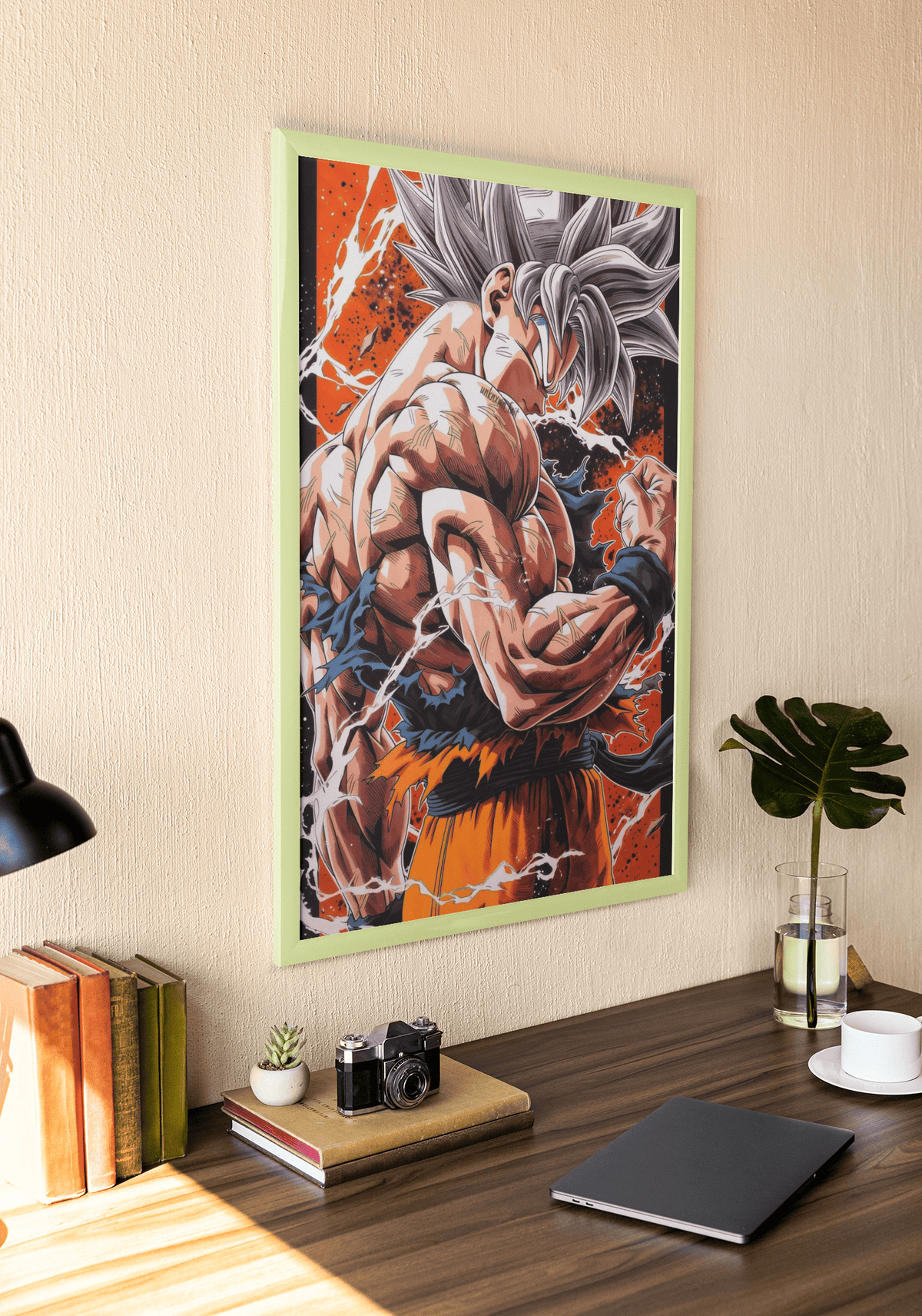 Pack Dragon Ball Z para Cuadros 40x60 cm | PNG + PSD | Goku, Vegeta y Super Saiyan